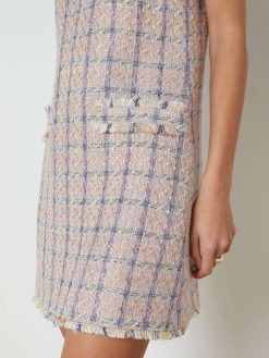 L'AGENCE Robe-Chemise Florian En Tweed