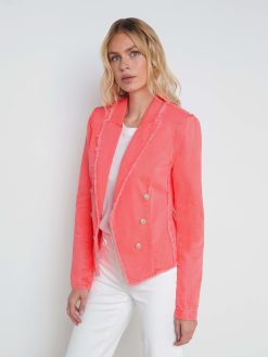 L'AGENCE Blazer En Jean Wayne