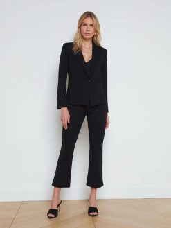 L'AGENCE Blazer A Simple Boutonnage Flynn