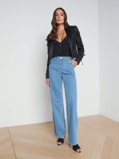 L'AGENCE Blazer Court Perle Jen