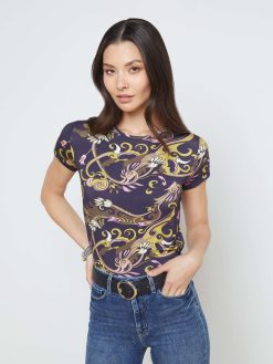 L'AGENCE T-Shirt Ajuste Ressi