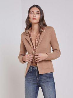 L'AGENCE Blazer En Tricot Sofia