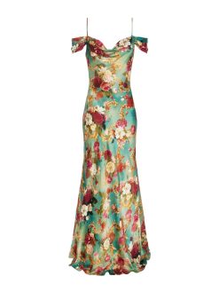 L'AGENCE Robe En Soie Kenna
