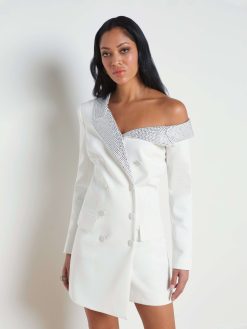L'AGENCE Robe Blazer Asymetrique Dorothea