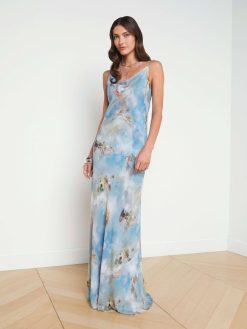 L'AGENCE Robe Christine En Soie