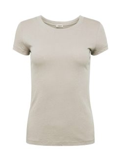 L'AGENCE T-Shirt A Col Rond En Coton Cory