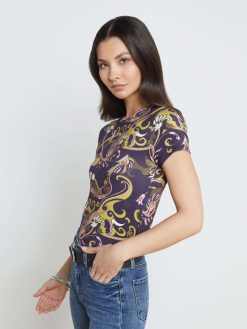 L'AGENCE T-Shirt Ajuste Ressi
