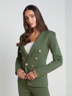 L'AGENCE Blazer En Tricot Kenzie