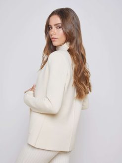 L'AGENCE Blazer En Tricot Dentelle