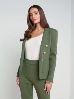 L'AGENCE Blazer En Tricot Kenzie