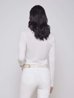 L'AGENCE T-Shirt A Manches Longues Tess