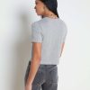 L'AGENCE T-Shirt Court En Coton Donna