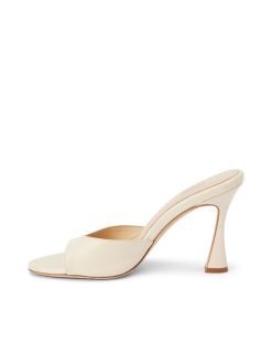 L'AGENCE Mules A Bout Ouvert En Cuir Avery