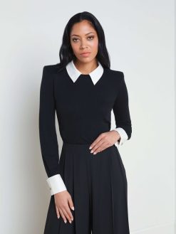 L'AGENCE April - Pull Avec Boutons De Manchette