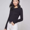 L'AGENCE T-Shirt A Manches Longues Tess