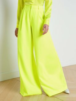 L'AGENCE Pantalon Caspian A Jambe Large