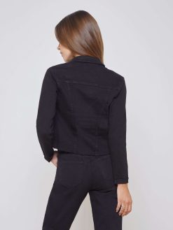 L'AGENCE Veste En Jean Janelle