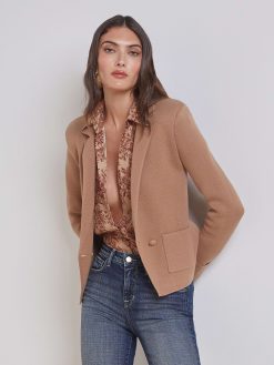 L'AGENCE Blazer En Tricot Sofia
