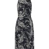 L'AGENCE Robe En Soie A Ceinture Vivian
