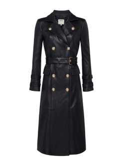 L'AGENCE Trench-Coat En Cuir Celina