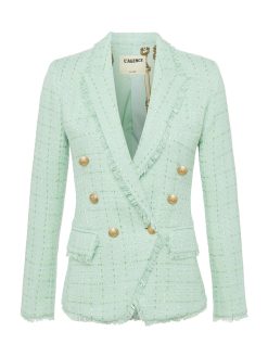 L'AGENCE Blazer A Franges Kenzie