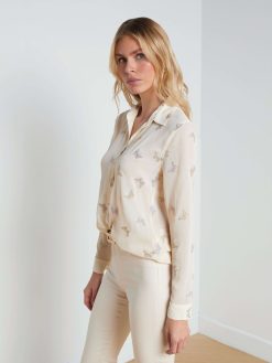 L'AGENCE Blouse Brodee Laurent