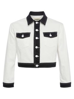 L'AGENCE Veste En Jean Contrastee Koda