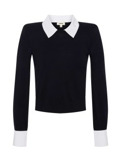 L'AGENCE April - Pull Avec Boutons De Manchette