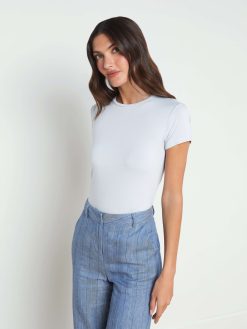L'AGENCE T-Shirt Ajuste Ressi