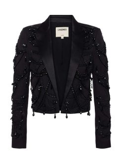 L'AGENCE Blazer Court Perle Jen