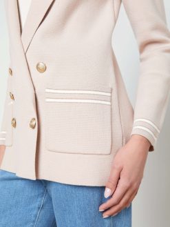 L'AGENCE Blazer Boyfriend En Tricot Eileen