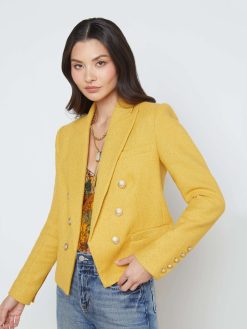 L'AGENCE Blazer Ouvert Sur Le Devant Brooke