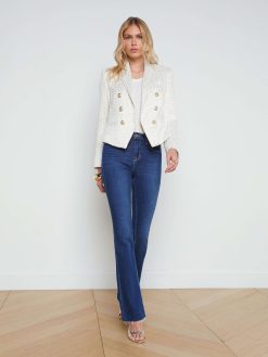 L'AGENCE Blazer Ouvert Sur Le Devant Brooke