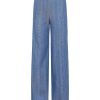 L'AGENCE Pantalon Droit Livvy En Lin Melange