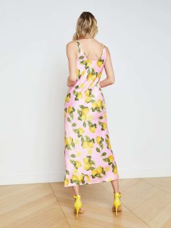 L'AGENCE Robe Longue Debardeur Akiya