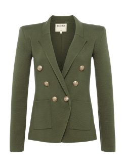 L'AGENCE Blazer En Tricot Kenzie