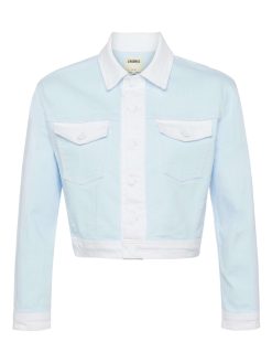L'AGENCE Veste En Jean Contrastee Koda