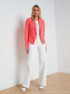 L'AGENCE Blazer En Jean Wayne