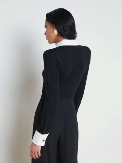 L'AGENCE April - Pull Avec Boutons De Manchette