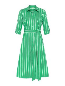 L'AGENCE Robe Chemise Rayee Jubliee
