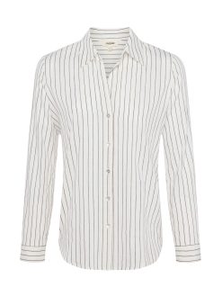 L'AGENCE Blouse Nina En Coton Lurex