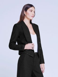 L'AGENCE Blazer En Lin Wayne