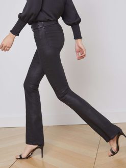L'AGENCE Jean Bootcut Enduit Selma