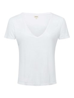 L'AGENCE T-Shirt A Col En V Daijia