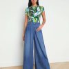 L'AGENCE Jean A Jambe Tres Large Lanae