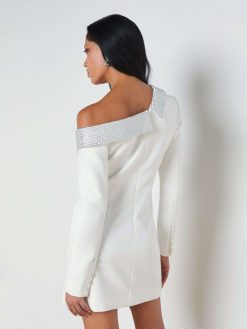 L'AGENCE Robe Blazer Asymetrique Dorothea