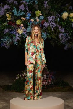 L'AGENCE Blazer Portefeuille En Soie Everly