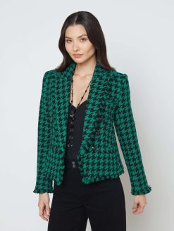 L'AGENCE Blazer Ouvert Sur Le Devant Brooke