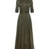 L'AGENCE Robe En Popeline Cammi